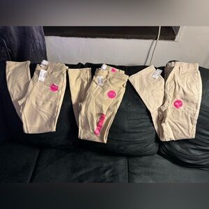 3 pairs children’s place uniform pants